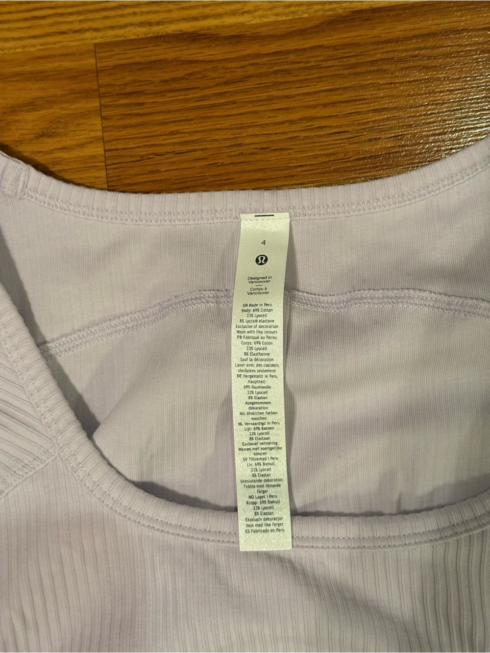 Cropped Ribbed Top - Picture 4 of 4